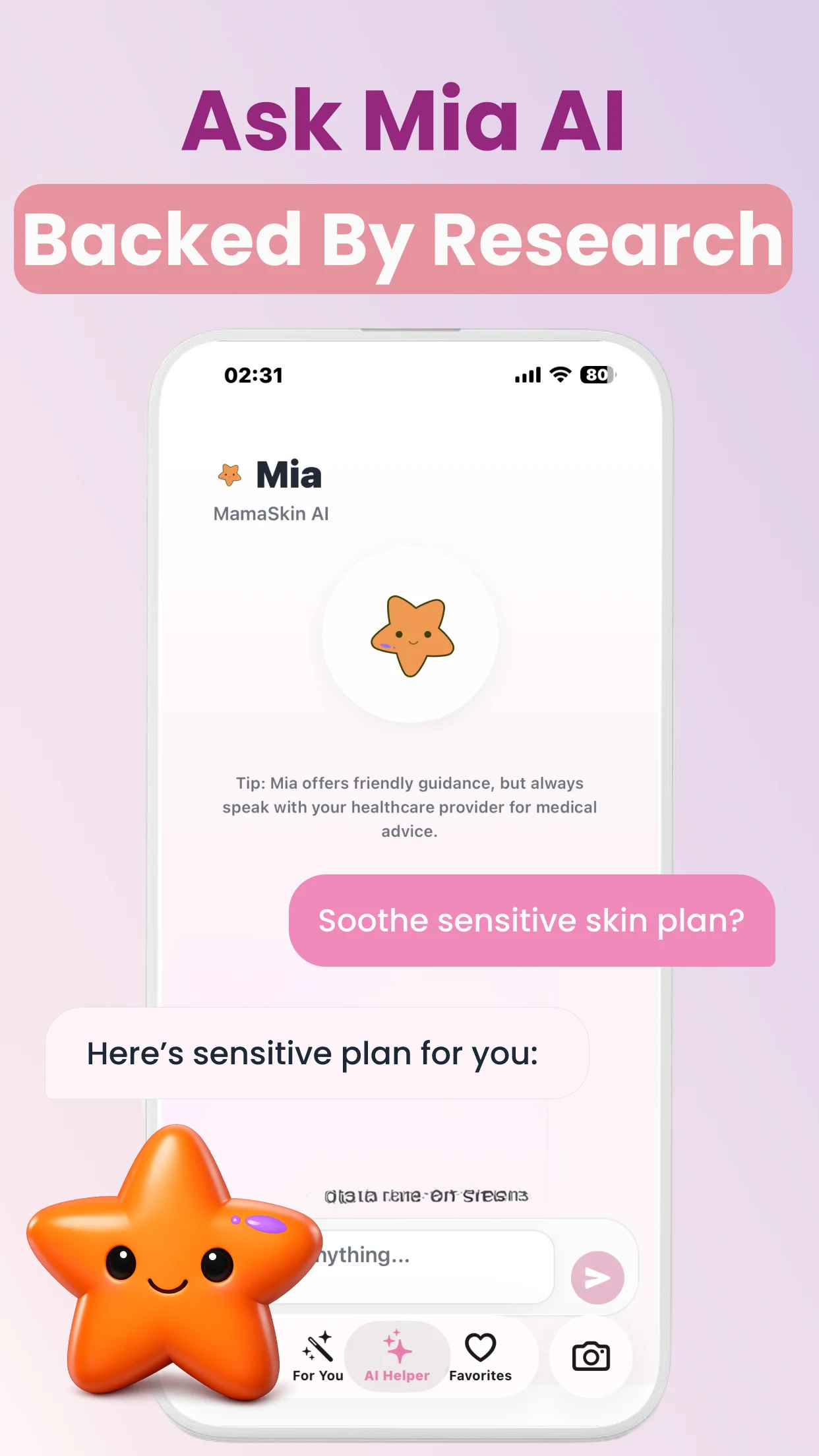 MamaSkin: Pregnancy Skincare screenshot