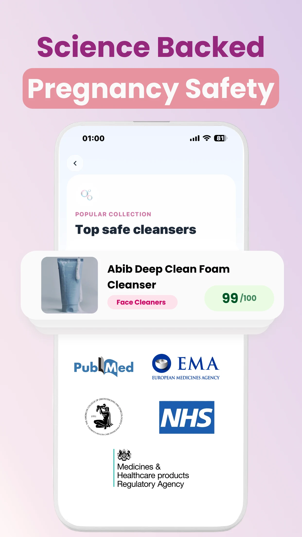 MamaSkin: Pregnancy Skincare screenshot